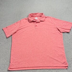 Callaway Coral Opti-Dri Men's Heathered Polo Shirt mens XL stretch Golf athletic